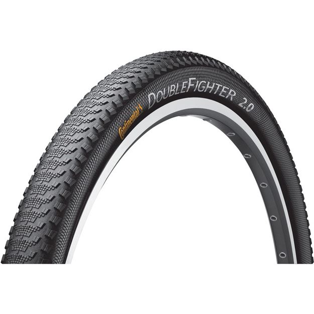 Picture of Continental Double Fighter III Tyre 700x35C 37-622 Black